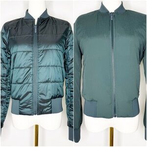 Lululemon Non-Stop Bomber Puffer Reversible Jacket Coat Size 4